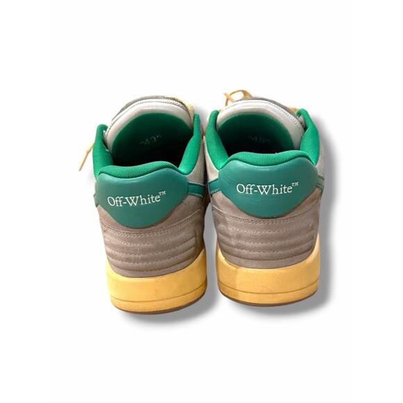 Off-White Out-Of-Office “Light Grey Green” Sneakers | Size 43EU(10US) main image 4
